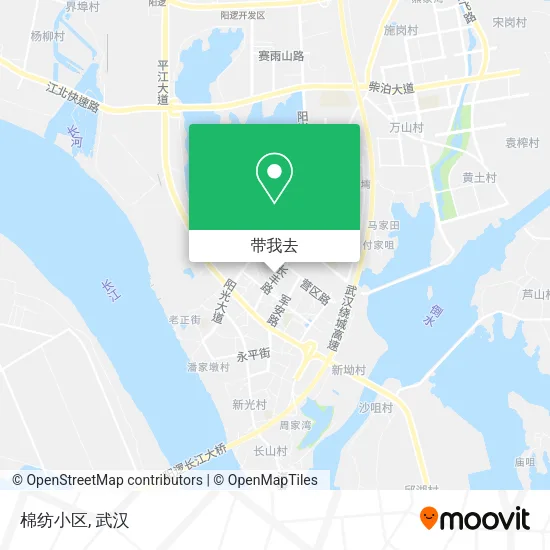 棉纺小区地图