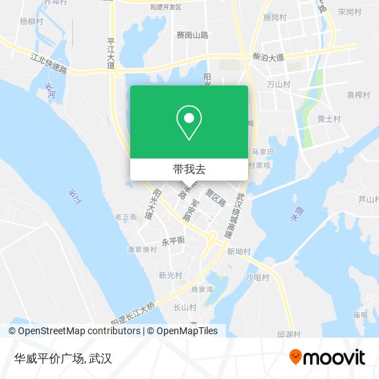 华威平价广场地图