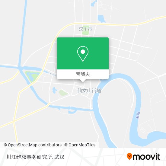 川江维权事务研究所地图