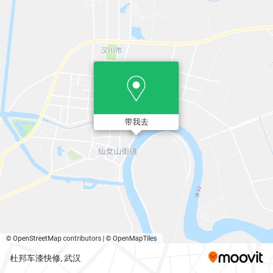 杜邦车漆快修地图