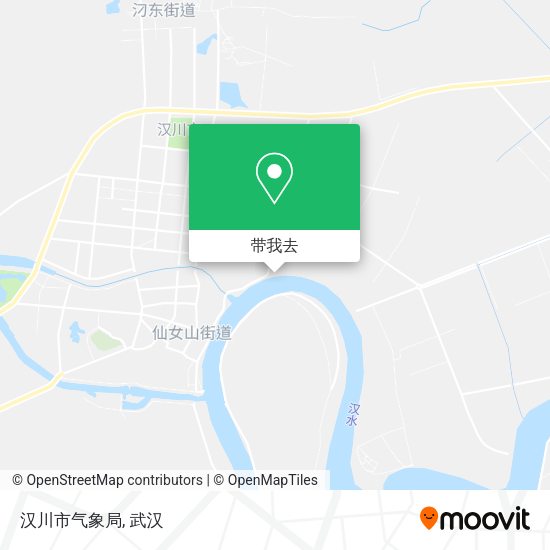 汉川市气象局地图