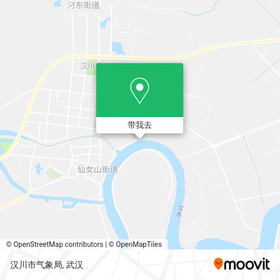 汉川市气象局地图