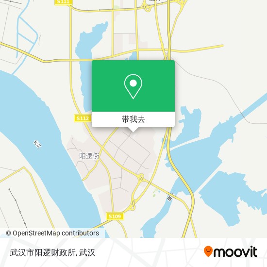 武汉市阳逻财政所地图