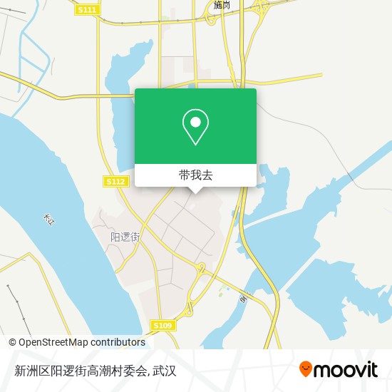 新洲区阳逻街高潮村委会地图