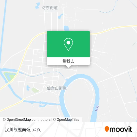 汉川熊熊面馆地图