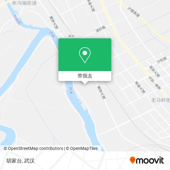 胡家台地图