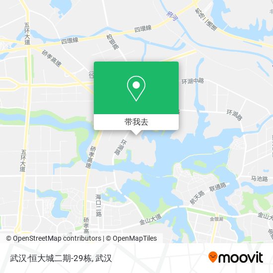 武汉·恒大城二期-29栋地图