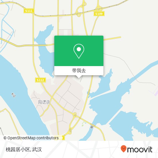 桃园居小区地图