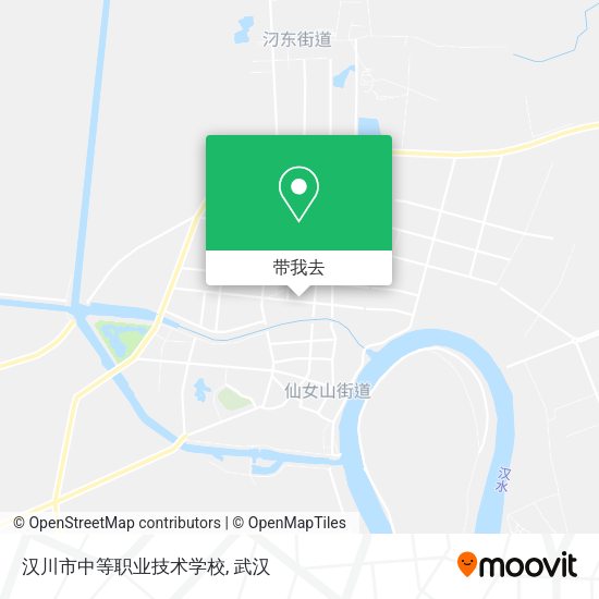 汉川市中等职业技术学校地图