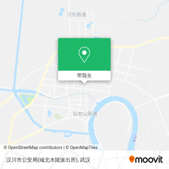 汉川市公安局(城北水陆派出所)地图
