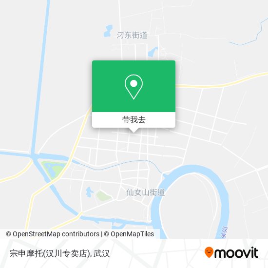 宗申摩托(汉川专卖店)地图