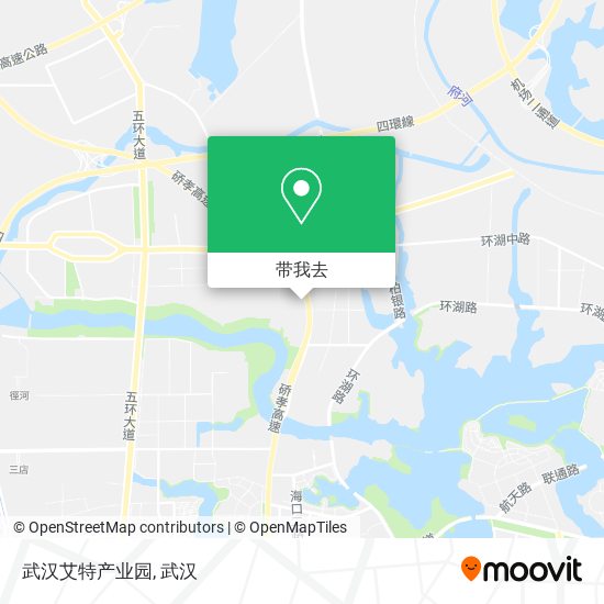 武汉艾特产业园地图