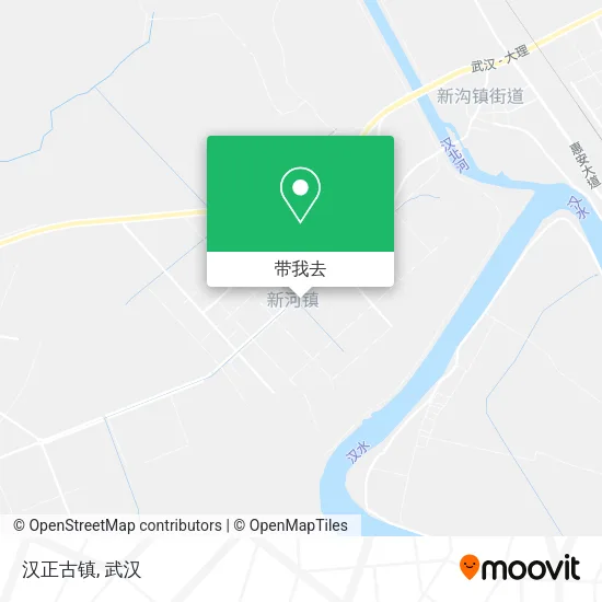 汉正古镇地图