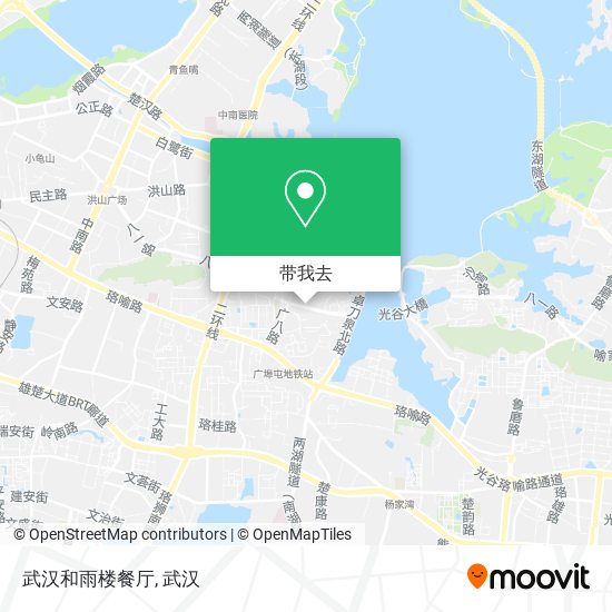 武汉和雨楼餐厅地图