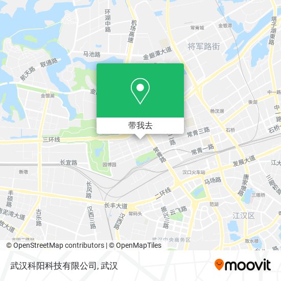 武汉科阳科技有限公司地图