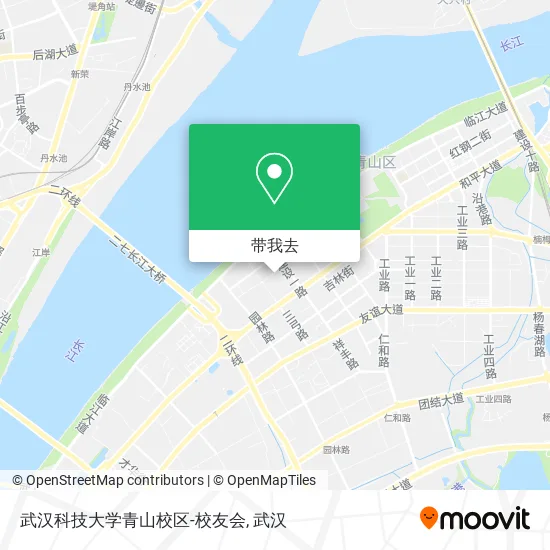 武汉科技大学青山校区-校友会地图