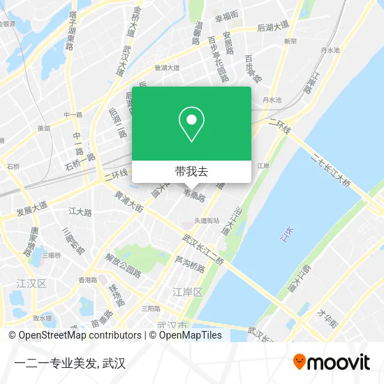 一二一专业美发地图