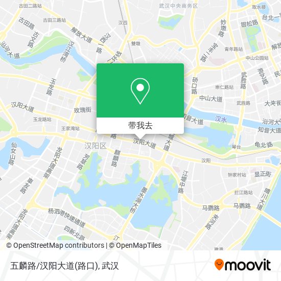 五麟路/汉阳大道(路口)地图