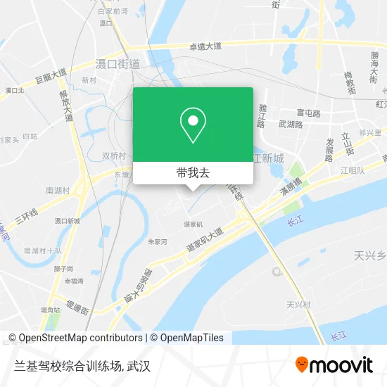 兰基驾校综合训练场地图