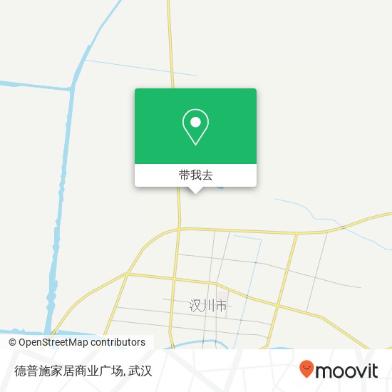德普施家居商业广场地图