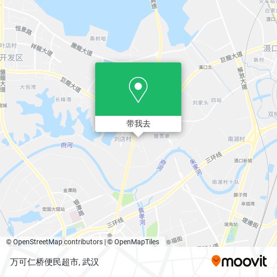 万可仁桥便民超市地图