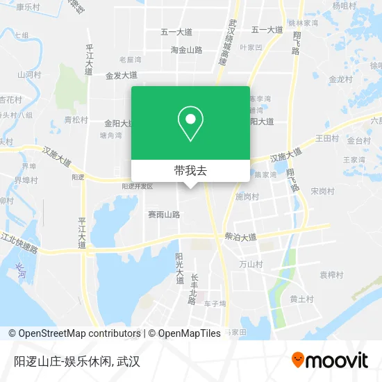阳逻山庄-娱乐休闲地图