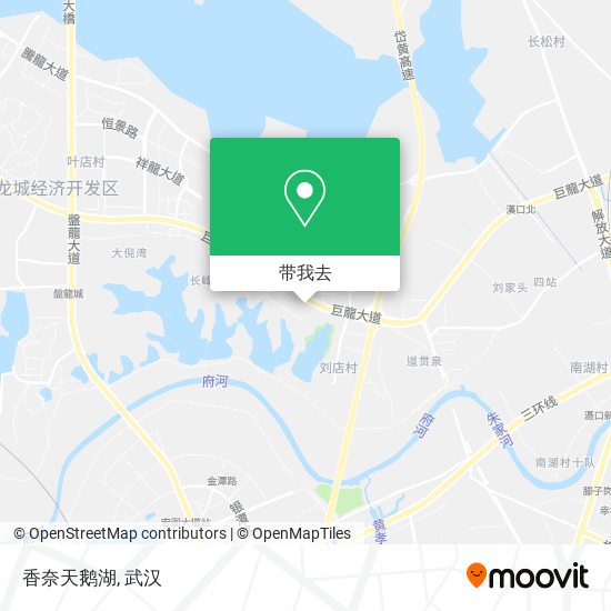 香奈天鹅湖地图