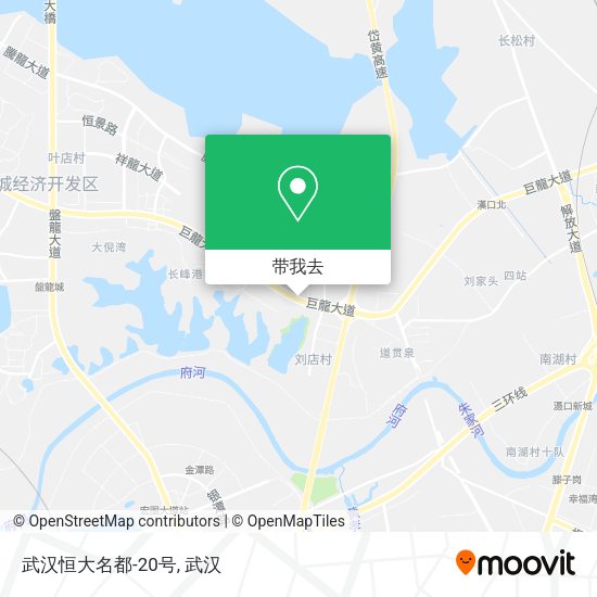 武汉恒大名都-20号地图