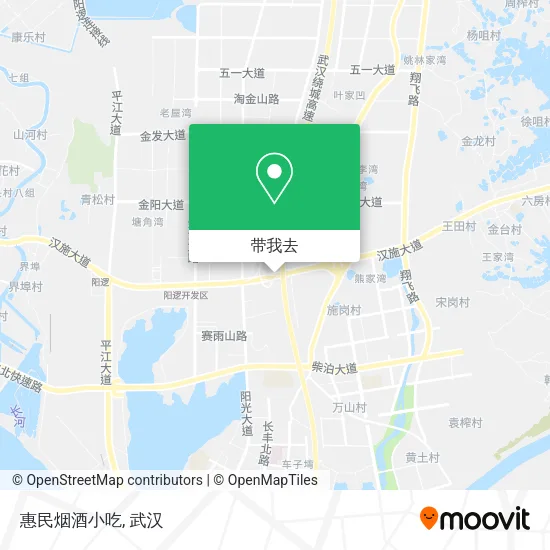 惠民烟酒小吃地图