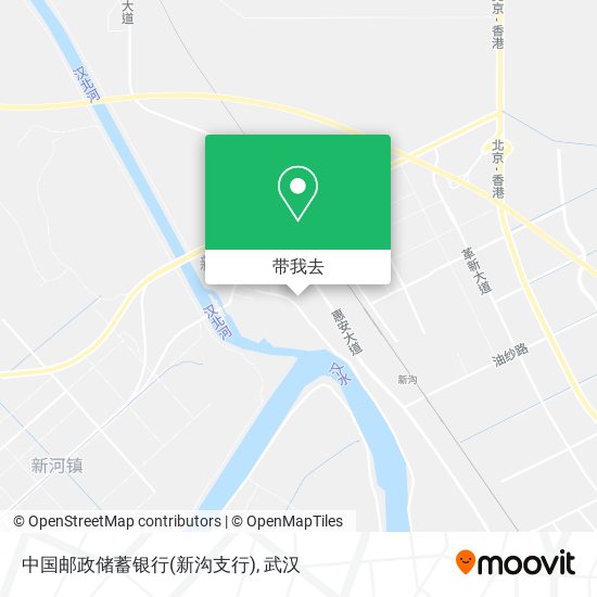 中国邮政储蓄银行(新沟支行)地图