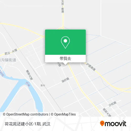 荷花苑还建小区-1期地图