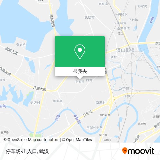 停车场-出入口地图