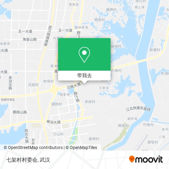 七架村村委会地图