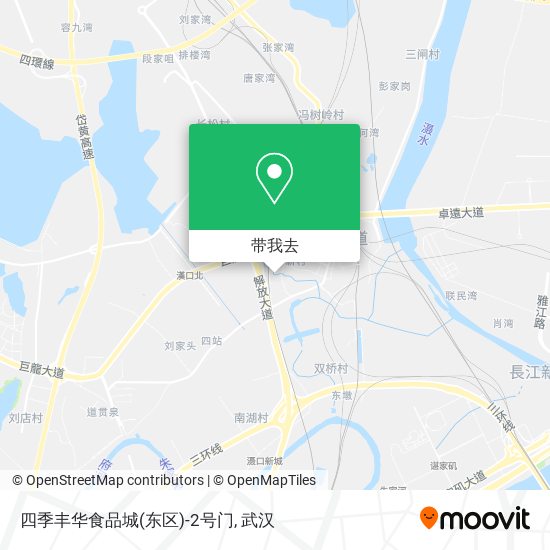 四季丰华食品城(东区)-2号门地图