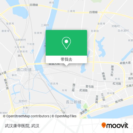 武汉康华医院地图