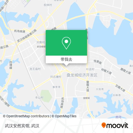 武汉安然宾馆地图