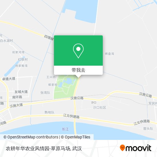 农耕年华农业风情园-草原马场地图