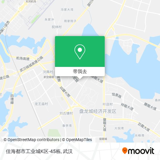 佳海都市工业城K区-45栋地图