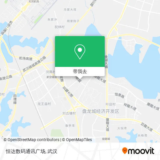恒达数码通讯广场地图