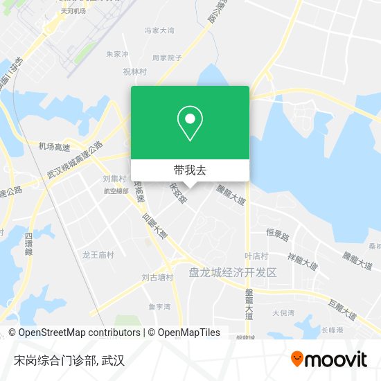 宋岗综合门诊部地图
