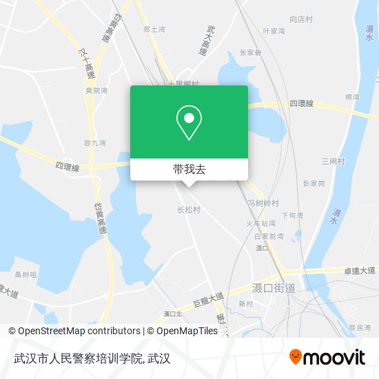 武汉市人民警察培训学院地图