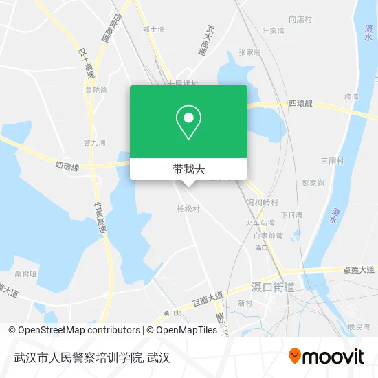 武汉市人民警察培训学院地图