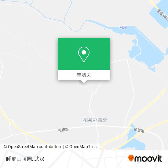 睡虎山陵园地图