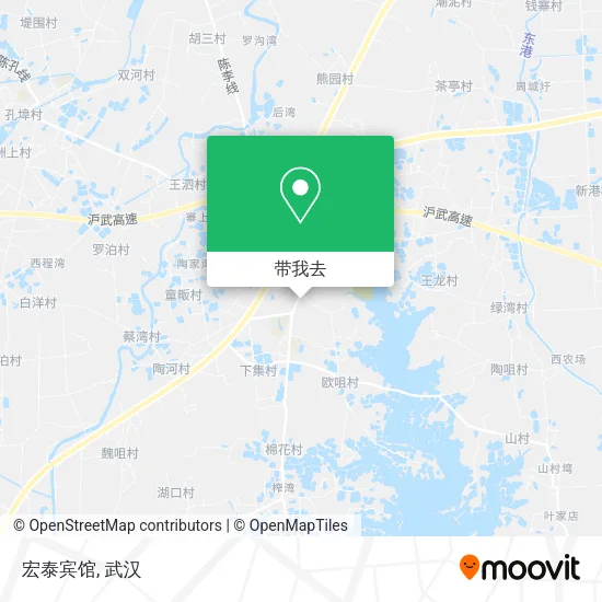 宏泰宾馆地图