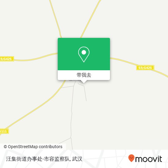 汪集街道办事处-市容监察队地图