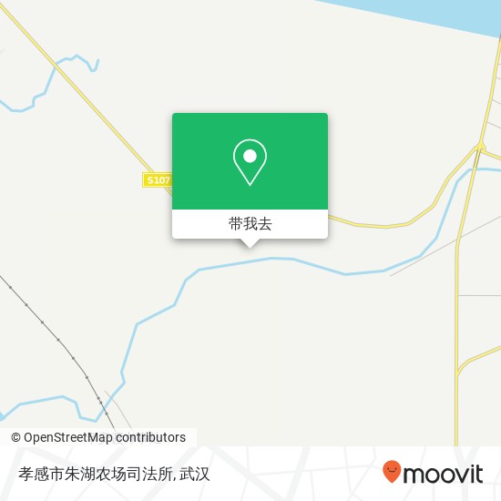 孝感市朱湖农场司法所地图