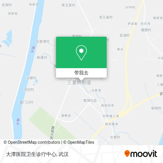 大潭医院卫生诊疗中心地图
