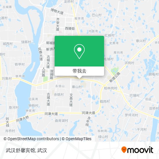 武汉舒馨宾馆地图