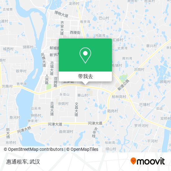 惠通租车地图