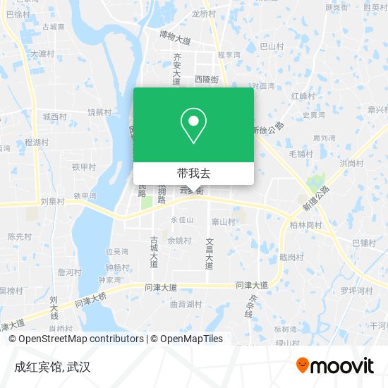成红宾馆地图